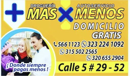 Drogueria Mas x Menos Aguachica