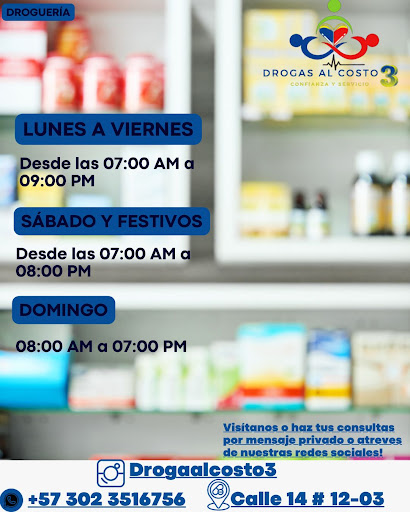 Drogas al costo #3